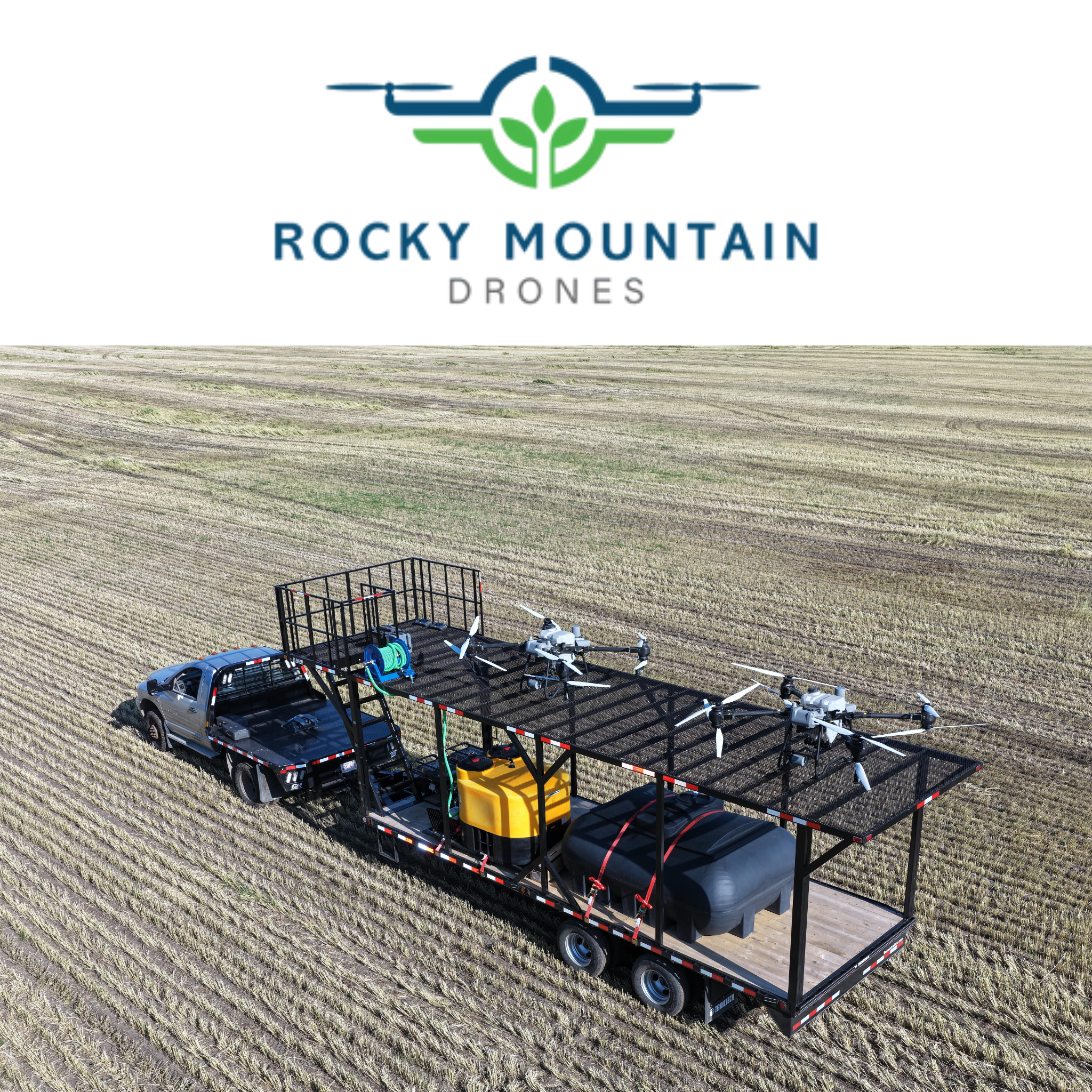 Trailtech Double Deck Drone Trailer - Tow Behind