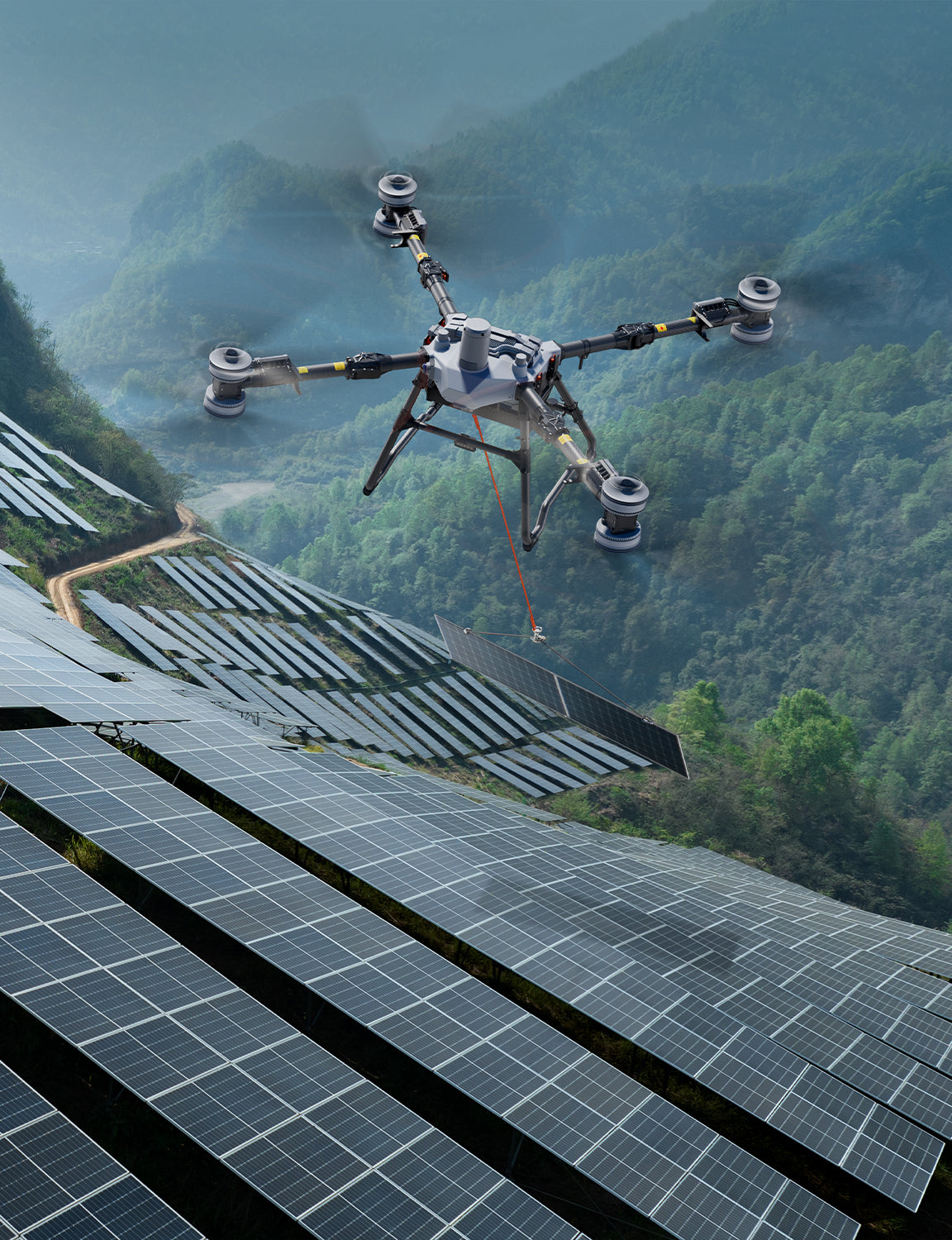DJI T100 Dual Battery Lifting System