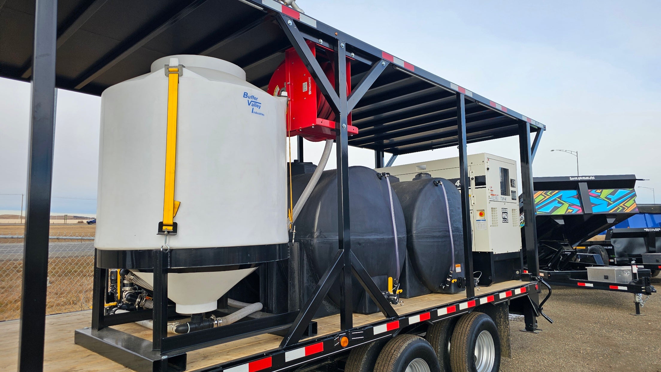 TrailTech Double Deck Drone Trailer - Full Load Out