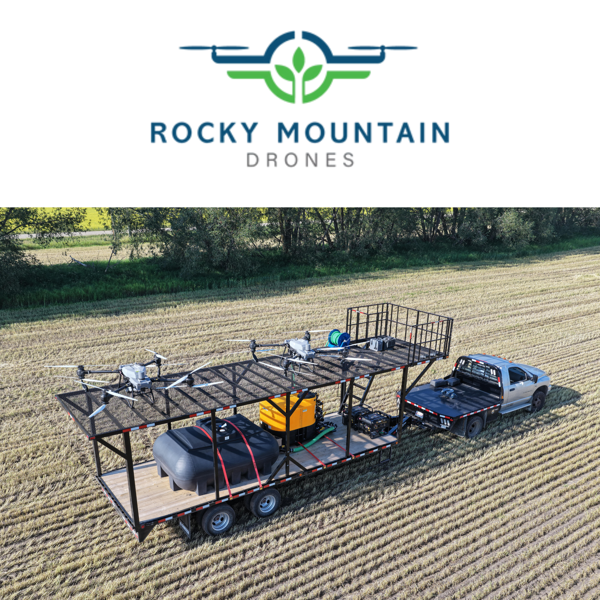 Trailtech Double Deck Drone Trailer - Tow Behind