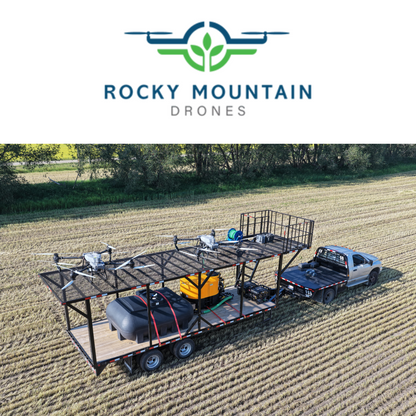Trailtech Double Deck Drone Trailer - Tow Behind