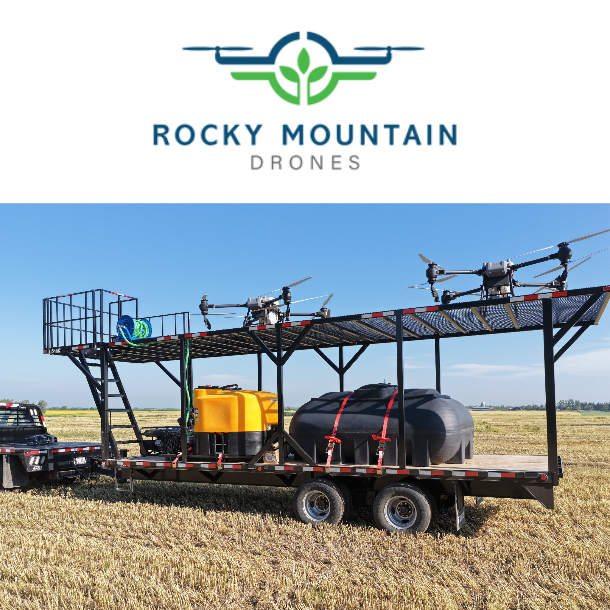 Trailtech Double Deck Drone Trailer - Tow Behind