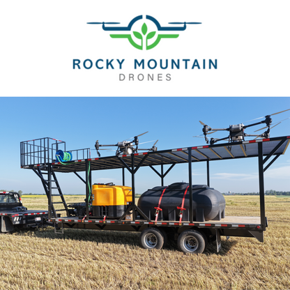 Trailtech Double Deck Drone Trailer - Tow Behind