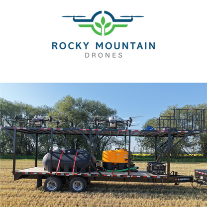 Trailtech Double Deck Drone Trailer - Tow Behind