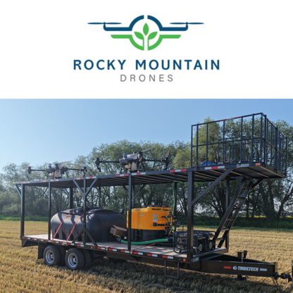 Trailtech Double Deck Drone Trailer - Tow Behind